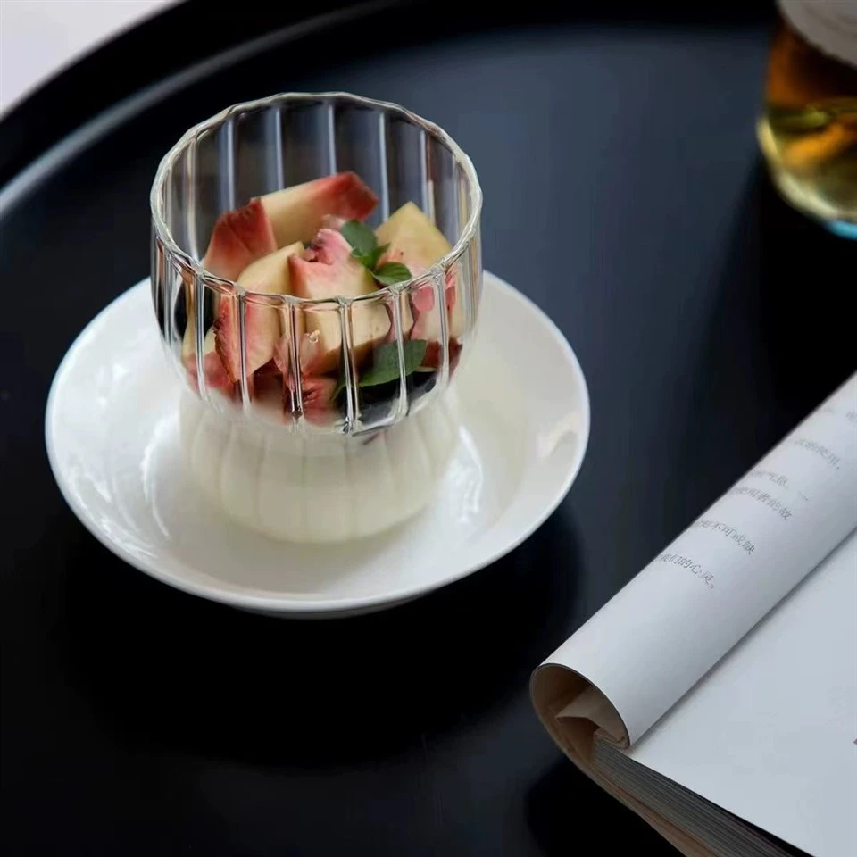 Ribbed Bulb‑Base Vitri Tumbler